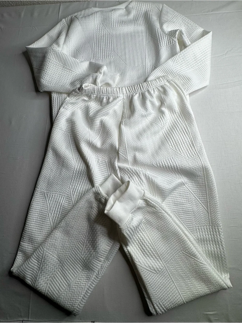 Kids White 'King' One-Piece Set